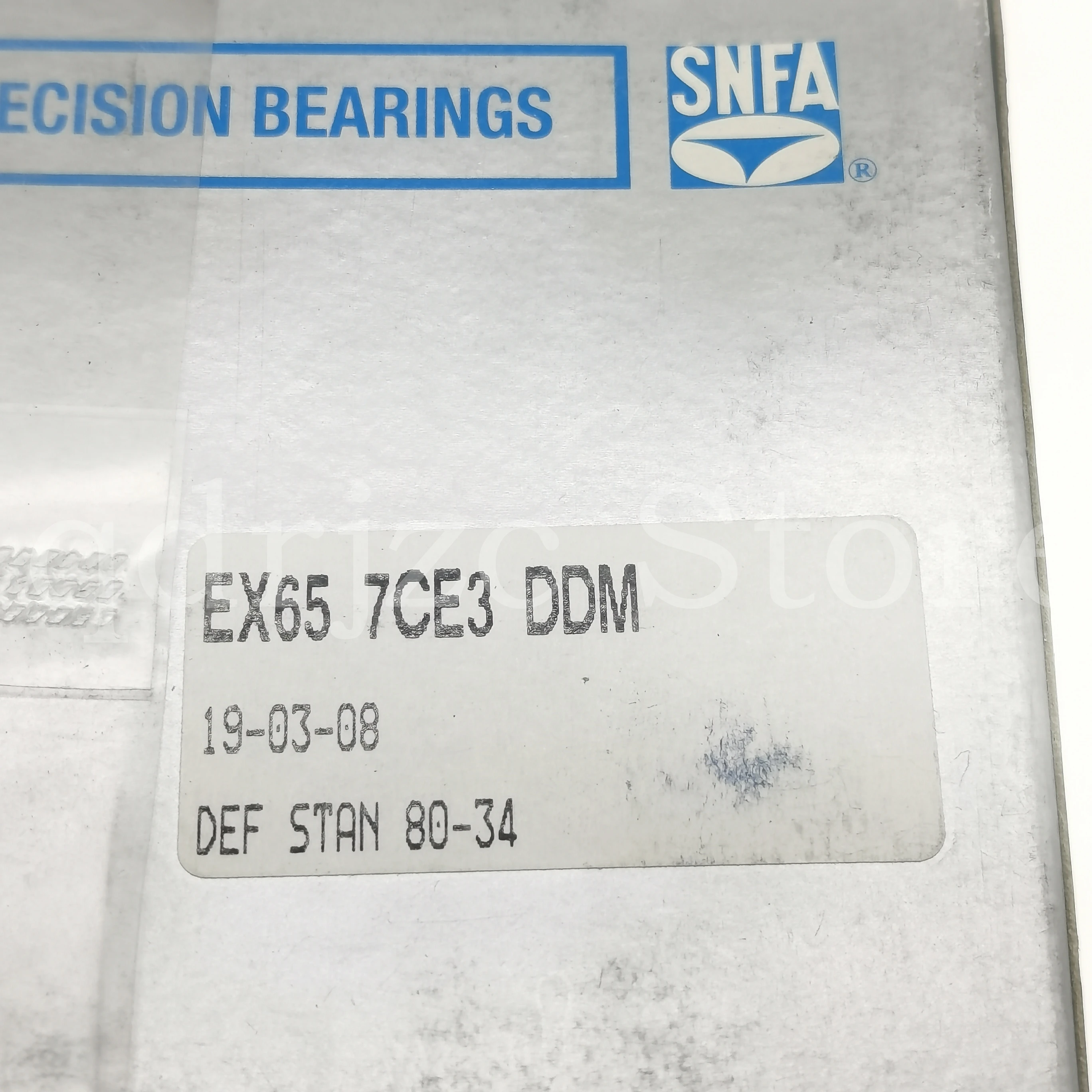 Precision back to back angular contact ball bearings EX65 7CE3 DDM = 7013ACD/P4ADBB