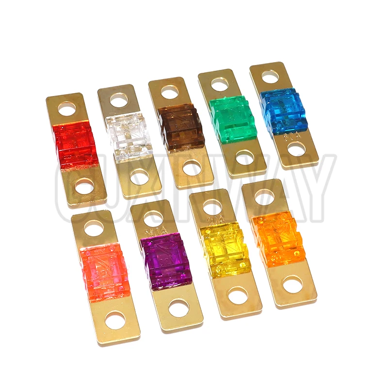 5 قطعة 20A 30A 40A 50A 60A 70A 80A 100A 125A 150A 175A ANS FUSE ANL مطلية بالذهب مسمار الصمامات ستيريو صغير الصوت AFS الصمامات