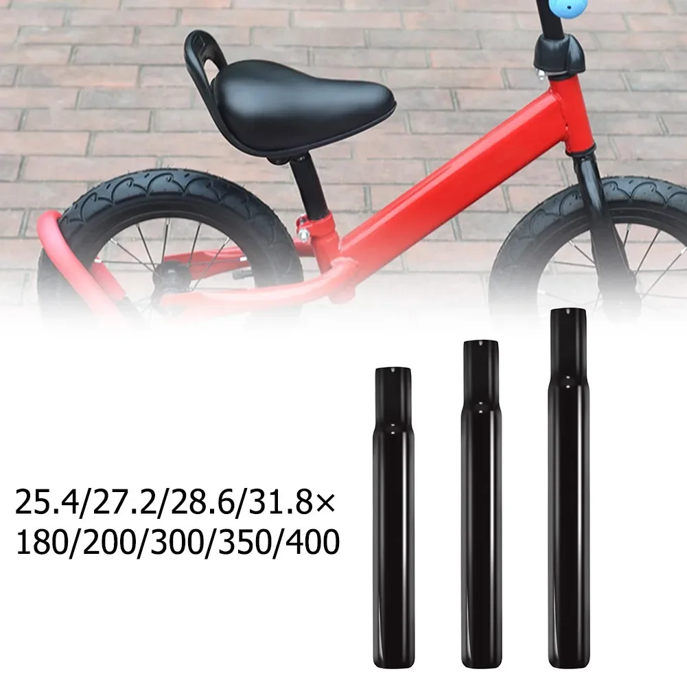 

Bicycle Seat Post Steel Saddle Seatpost 180-400mm 25.4-31.8mm Tube For Children Bike Chair Parts Kids Cycling Seatpost Accessory