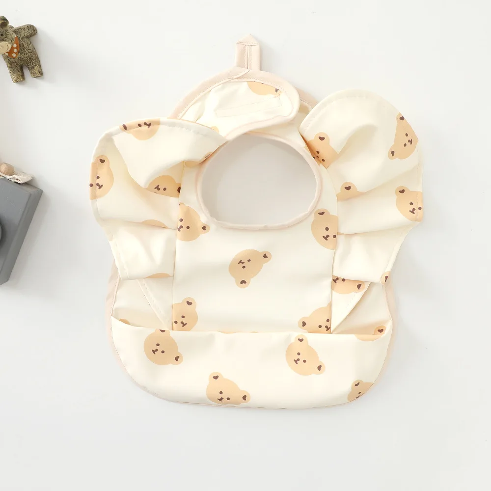 Happyflute-babero impermeable para bebé y niño pequeño, nuevo diseño, con cierre ajustable, Bandana para bebé de 6-36 meses