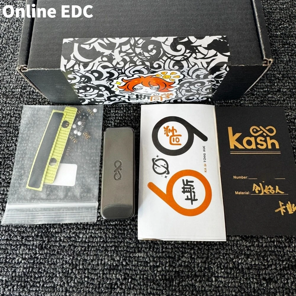ของเล่นคลายเครียด KASH EDC Zirc Polished Limited Edition 69 รุ่นสไลด์ ของเล่นฟิดเจ็ตสำหรับผู้ใหญ่ (มือสอง)