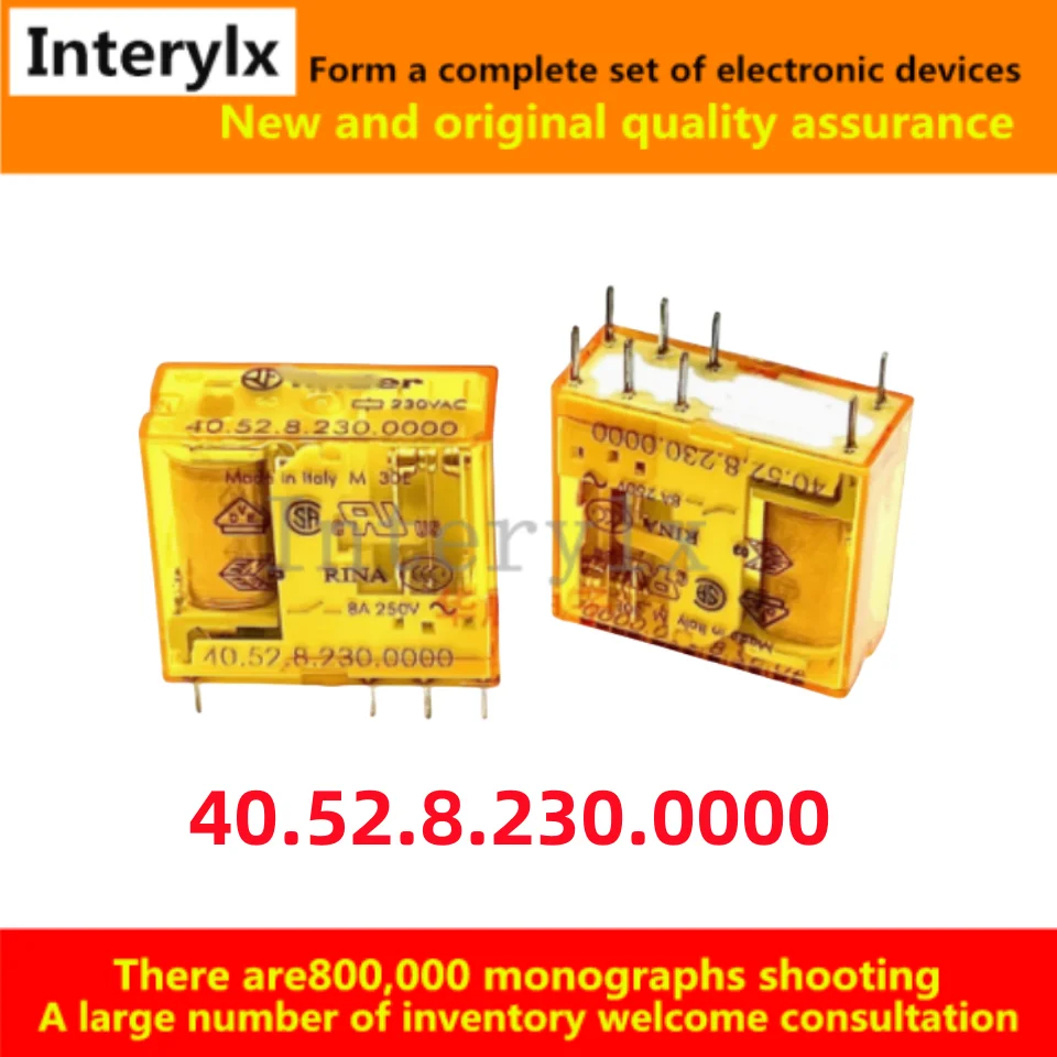 1Pcs/Lot Original 40.52.8.230.0000 Type 40.52 230VAC relay