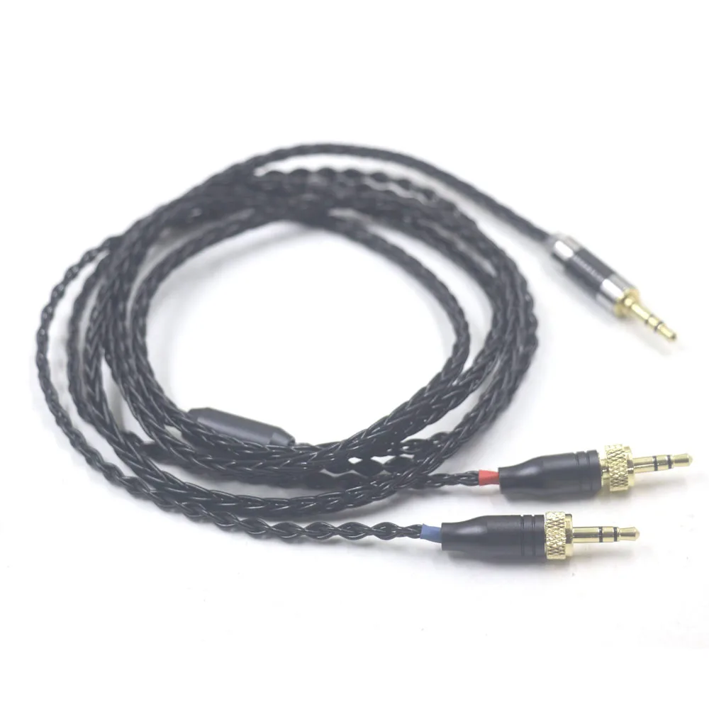 8 Core Audio Cable Headphone Upgrade Cable For SONY MDR-Z1R MDR-Z7 MDR-Z7M2 with Lock Nut