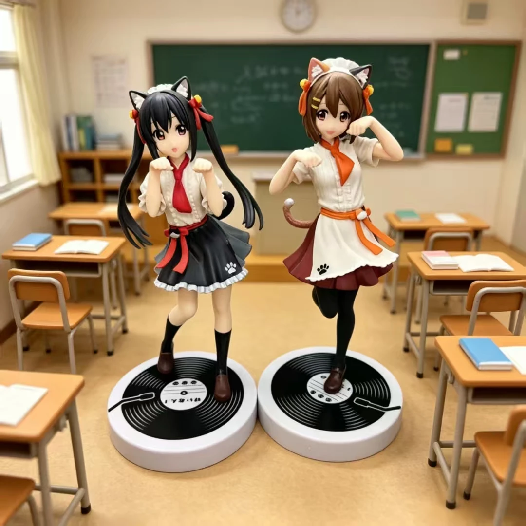 light-music-girl-anime-figure-computer-case-ornament-model-vocaloid-200mm-plastic-model-kit-anime-themed-collectible-item
