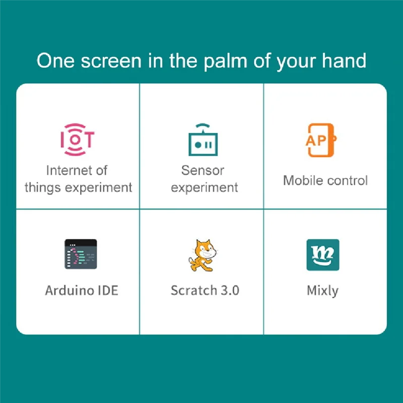 【PROMOZIONE】ESP32-S3 Flash Smart Display MCU WIFI Modulo Bluetooth LCD RGB TFT da 7 pollici (senza touch)