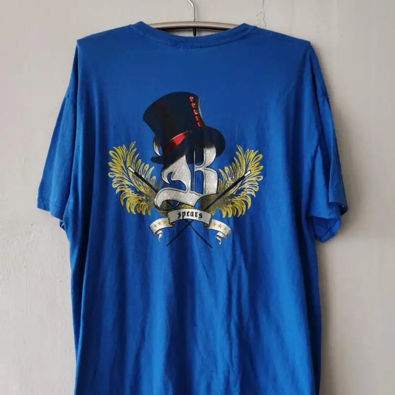 

Vintage Britney Spears Local Crew Tour T Shirt XL Blue