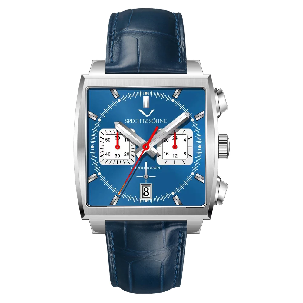 Specht & Söhne 2026 Top Brand Luxury Mens Watches Square Brown