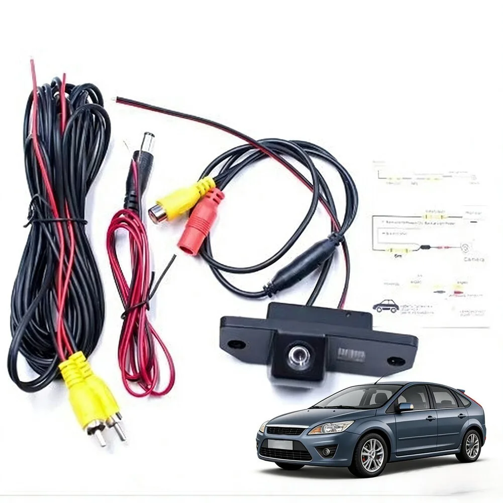 Dynamic Rearview Camera for Ford For Focus 2 Sedan Providing Real-Time Tracking Lines to Assist Drivers in Tight Parking Spaces view 2