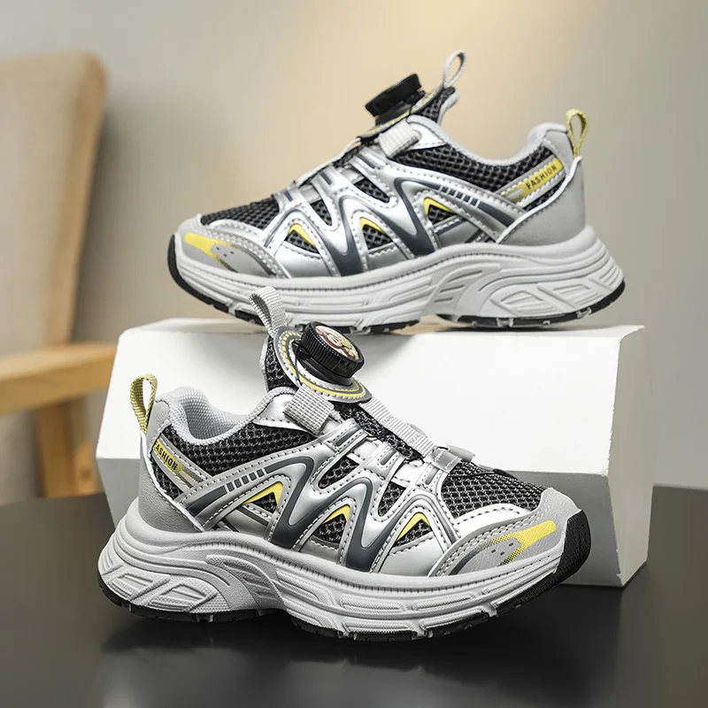 

Fashion Casual Sport Shoes For Children Trainers Kid's Sneakers Mesh Breathable Running Shoes For Boys Girls Children's Footwear