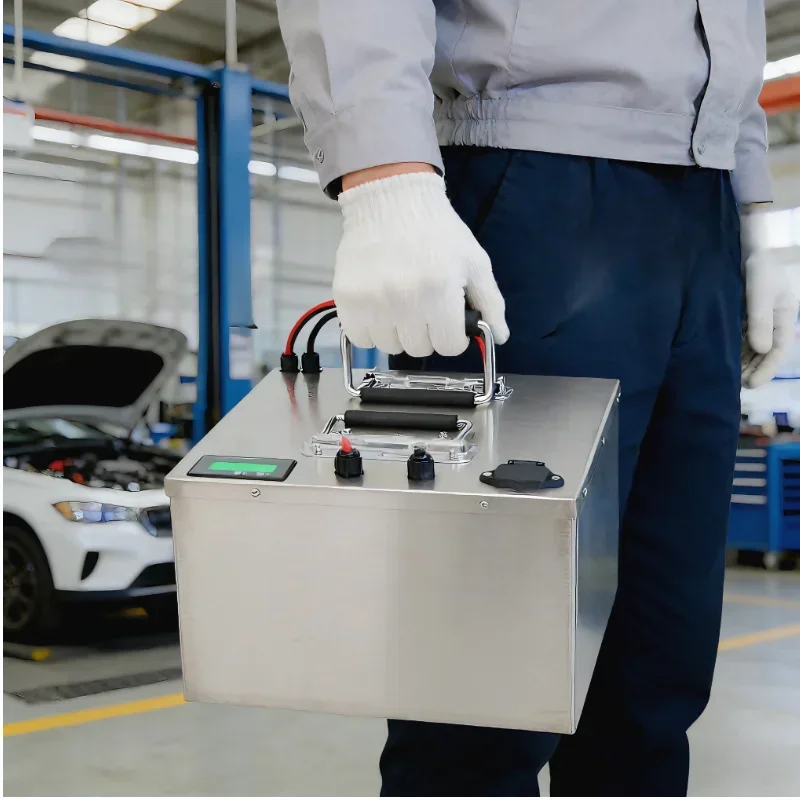 72V/84V/96V 80-150Ah LiFePO4 Battery (BMS + Charger)EVs & Motorcycles: 7000WGolf Carts & AGVs: Heavy-duty BMS, all-day stable ru