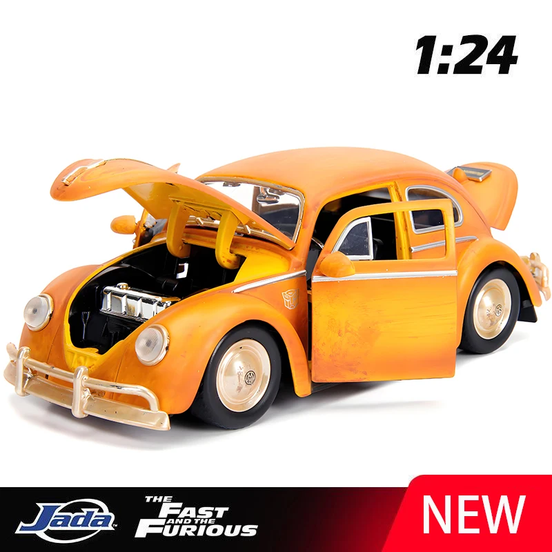

JADA 1:24 Beetle Alloy Car Diecasts & Toy Vehicles Car Model Miniature Scale Model Car For Children