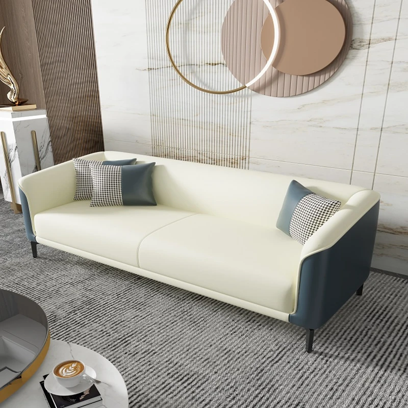 

Comfortable Living Room Sofas Relaxing L Ounge European White Modern Lazy Sofa Floor Nordic Luxury Divani Da Soggiorno Furniture