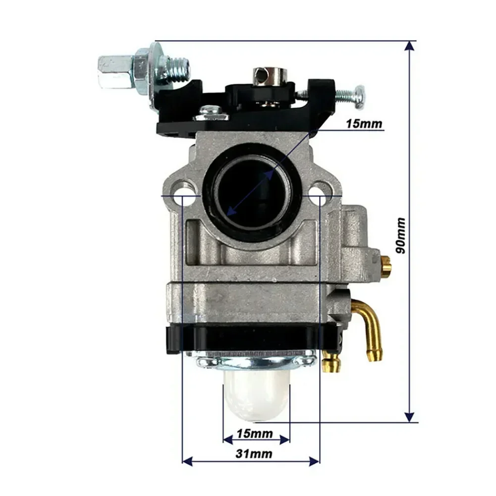 For Rotfuchs Carburetor For 23/25/26 Cc For Timberpro For AL-KO For For VidaXL For Zippers Gasoline