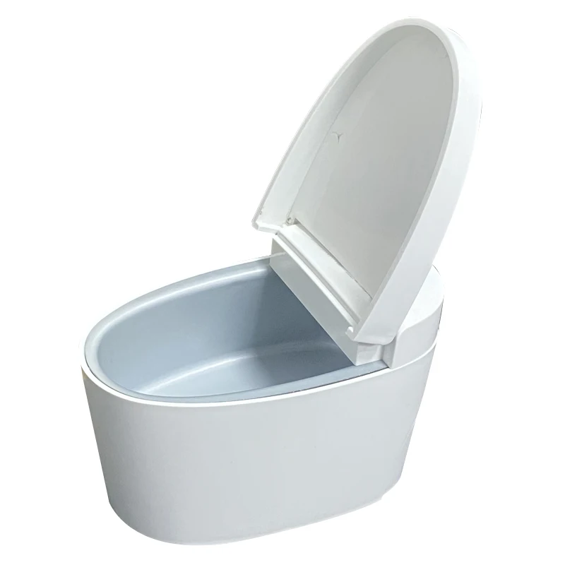 Simulatie Mini Smart Toiletbril Decoratie voor 1/10 RC Crawler Auto TRX4 Defender Bronco AXIALE SCX10 RC4WD D90 Wraith Speelgoed Onderdelen