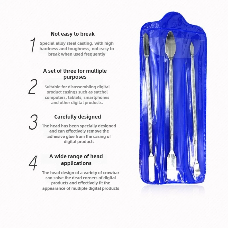 Pry Tools Multi-tool Universal Cell Phone Repair Kit Hand Tool Set Remove the Blade Mobile Phone Scraper Mechanical Complete