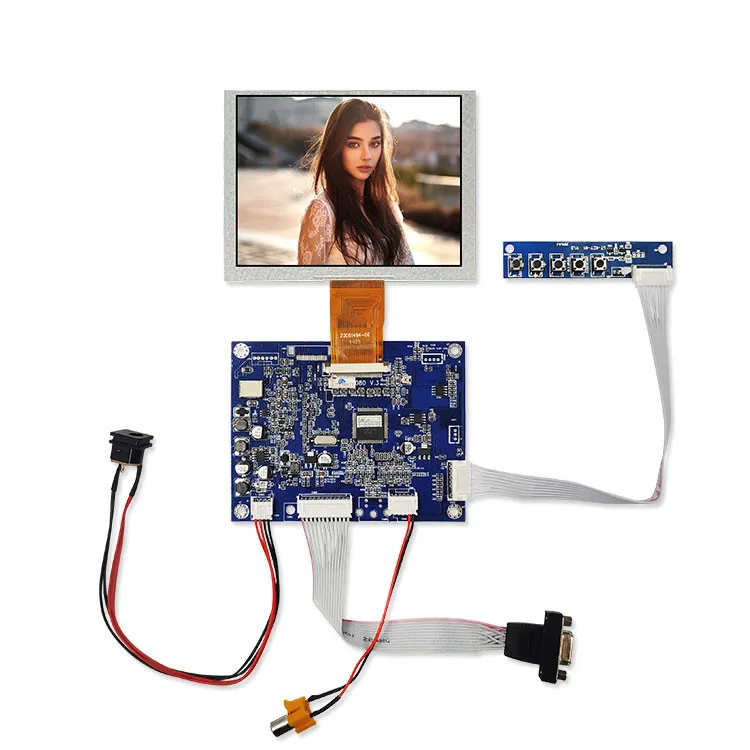 Antiglare Screen 5" TFT LCD 640*480 LCD Video Door Phone Smart Home 5 Inch LCD Panel Display Module