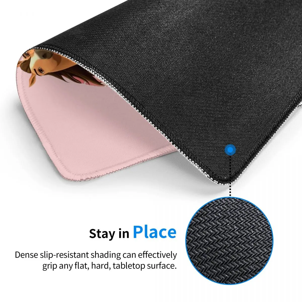Never Be Tamed Spirit Riding Free Mouse Pad Computer Keyboard Mouse Mat Gamer Laptop Desk Mat Office Accessories Table Mats