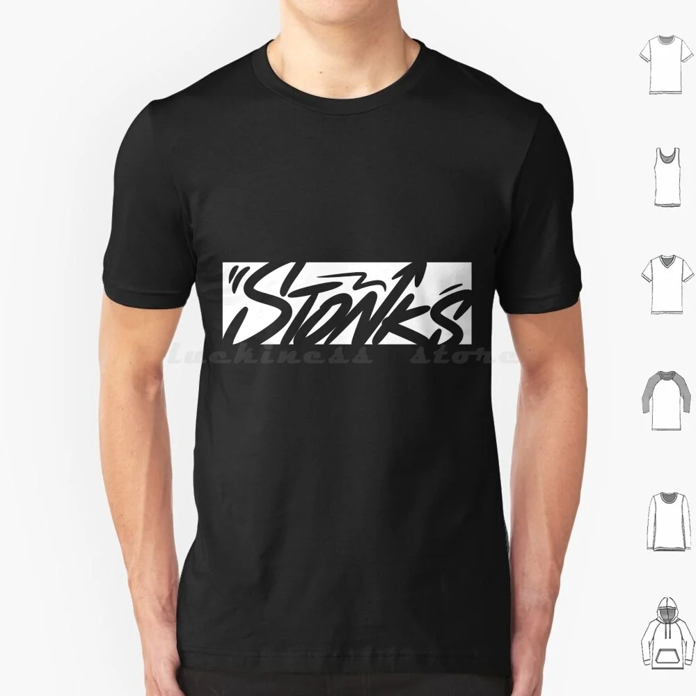 Stonks Meme-Stocks And Finance T Shirt 6xl Cotton Cool Tee Shares Meme Stonk Stonks Stock Market Etf Share Equeties Finance