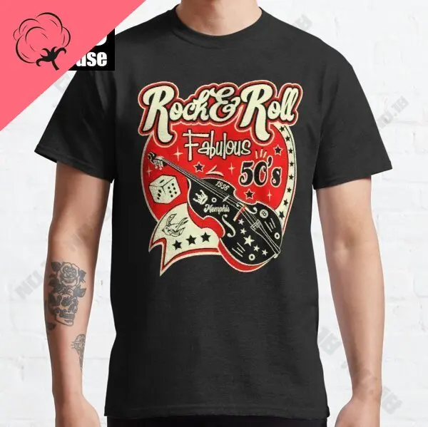 Fashion Stray Cats Rock Classic Cotton Tshirt American Rockabilly Band Fans Hipster Streetwear Breathable Boy Girl Men T Shirt