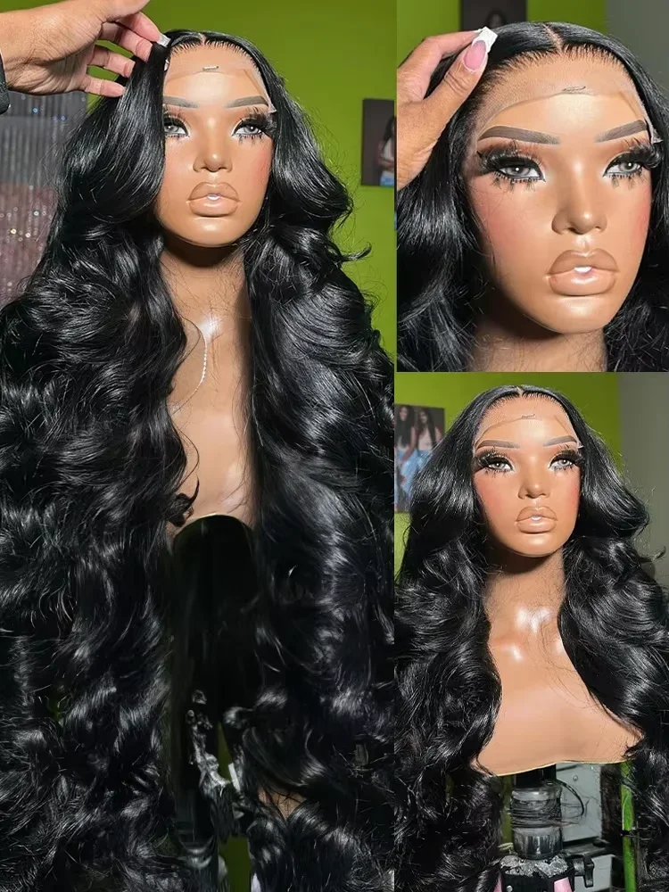 40In الجسم موجة 13x6 360 Hd الدانتيل الباروكات الأمامية شعر الإنسان قبل قطعها 280 الكثافة البرازيلي غلويليس شعر مستعار قبل قطع الدانتيل جاهزة للارتداء