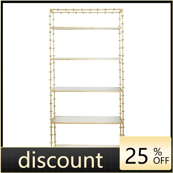 

LMM American light luxury retro forging effect 5-layer shelf