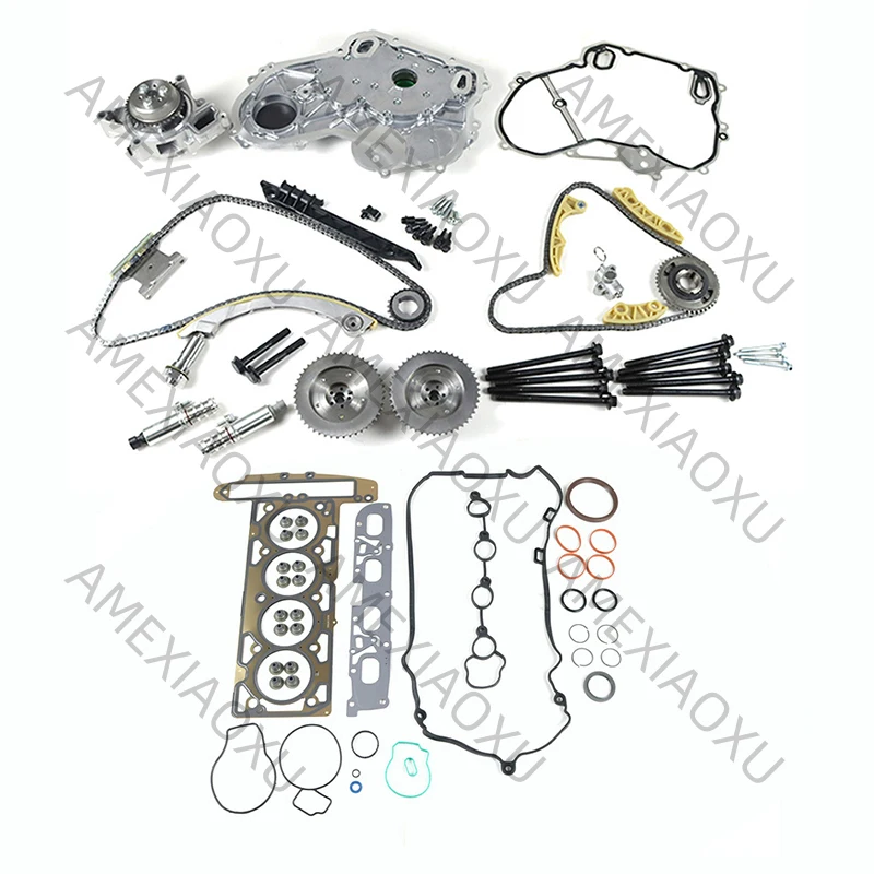 

Timing Chain Kit 90537301 90537300 12608580 90537370 24461834 Fits For Chevrolet Captiva 2.4 LE9 Engine Rebuild Overhaul Kit AME