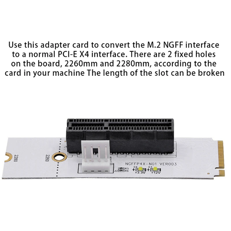 Carte adaptateur TTKK M.2 Key M vers PCI-E 1X 4X vers NGFF 4X Signal M.2 Nvme & NGFF M.2 Key vers USB 3.0 PCI-E Riser Card