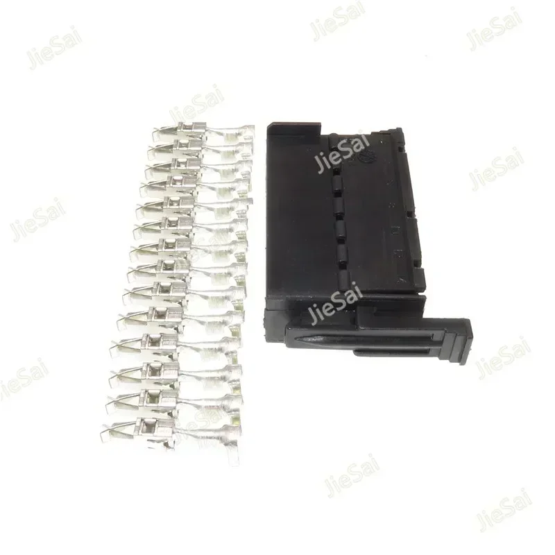 14 Pin 929504-5 Auto Electrical Wiring Harness Female Connector With Terminals For VW Audi