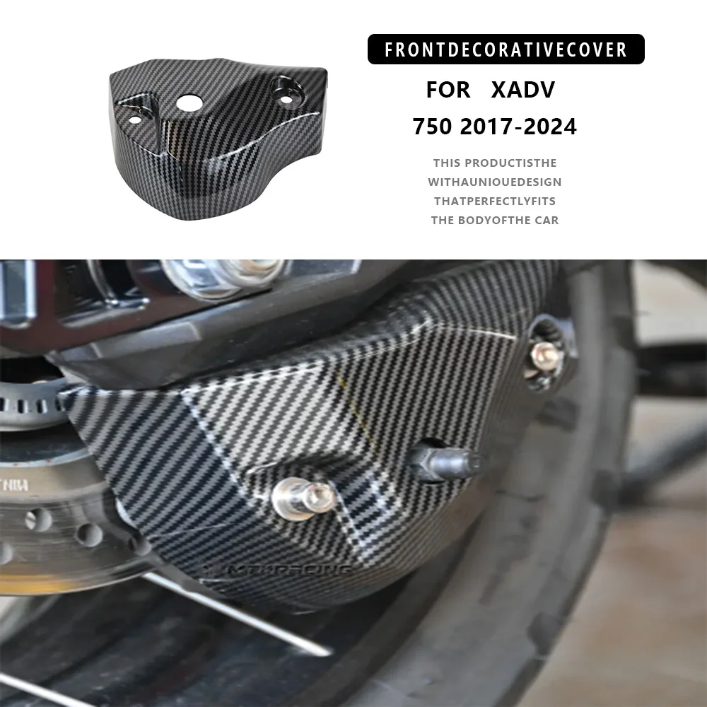 For HONDA XADV 750 2017-2024 Motorcycle Accessories Rear Deck Cover Fit Rear Caliper Protect GuarMTKRACING Rear Caliper Cover