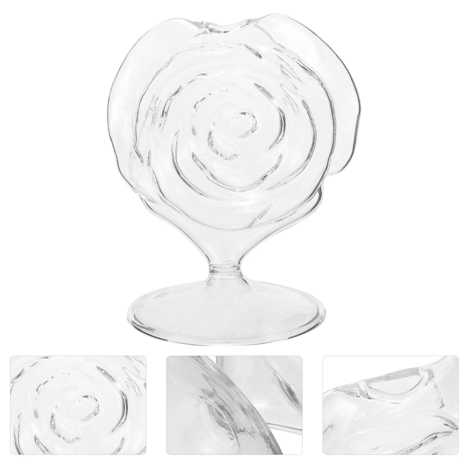 مزهرية زجاجية للزراعة المائية حامل نبات سطح المكتب حديقة داخلية تررم ديكور منزلي هدية محطة انتشار النباتات المائية #1