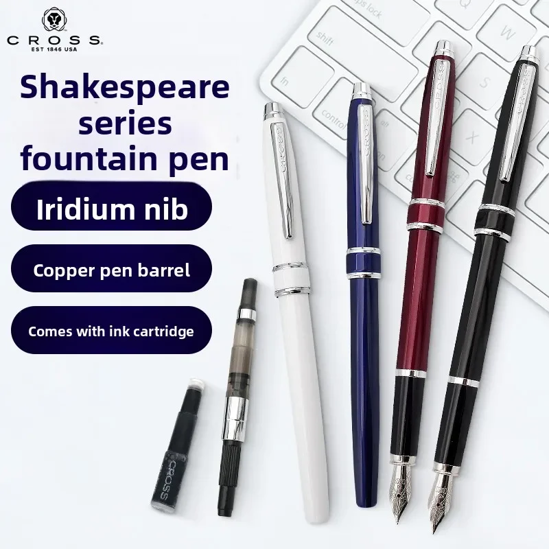 

1PCS CROSS Shakespeare Series Metal Pen Iridium Nib Gift Set Gift Adult Calligraphy Business Holiday Gift
