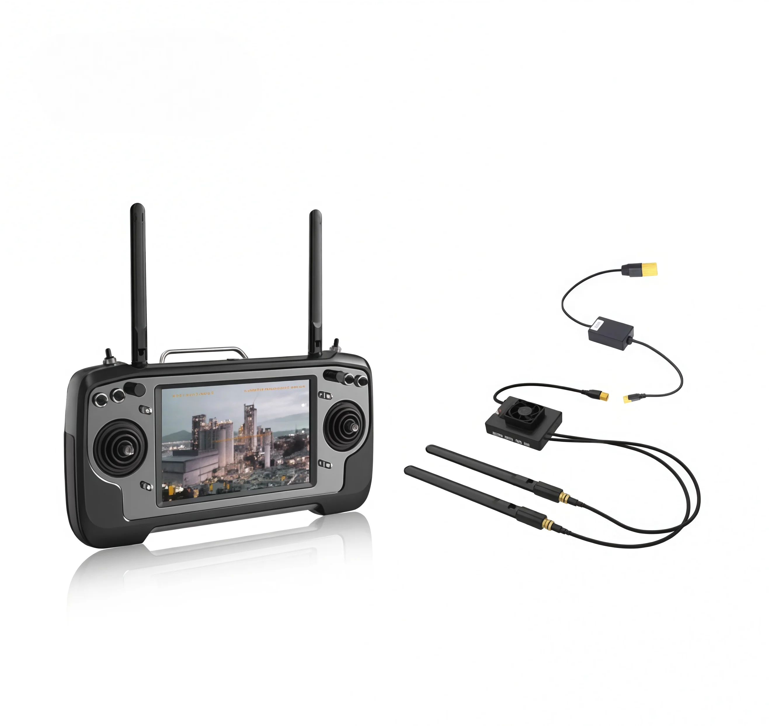 SIYI MK32 30KM Industrial Grade Handheld High-Definition High-Brightness Image Transmission 7-inch Remote Control with Screen