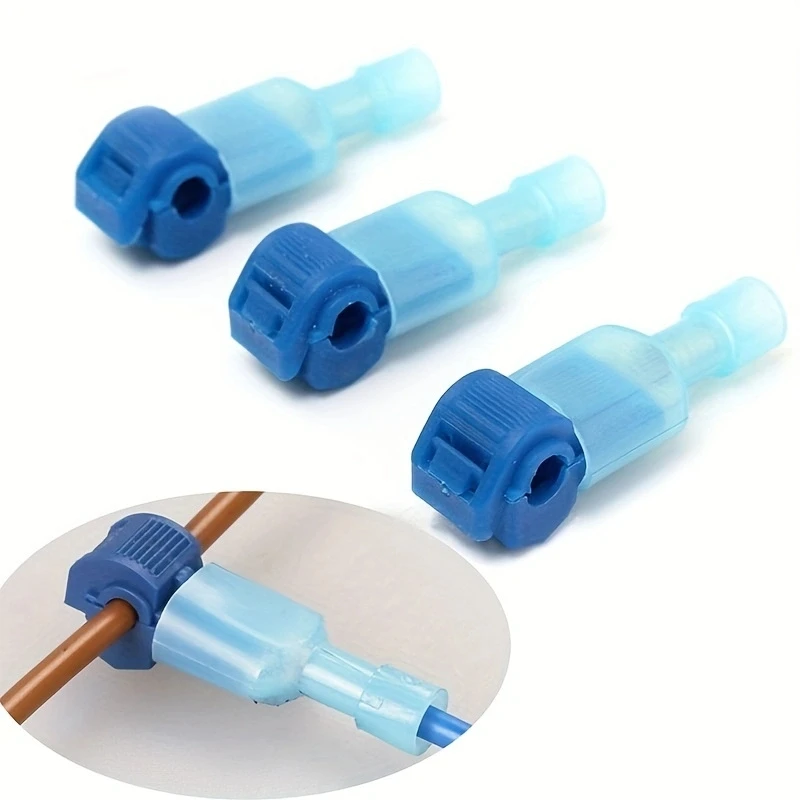 T-Tap Nylon Selbstisolierende Kabelverbinder, Steckverbinder mit Schnellverschluss, Isolierte Kabelklemmen für die Automobilindustrie – Detail 2