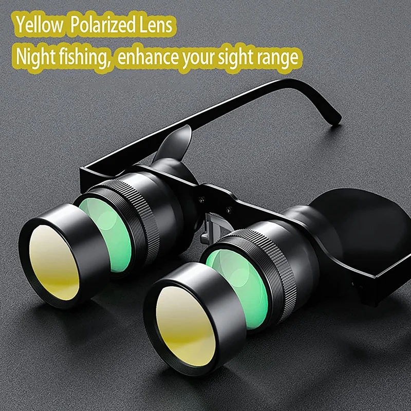 Binoculars For Bird Watching,Theater, Portable Telescope Zoom Magnifier With 2 Polarized Lenses