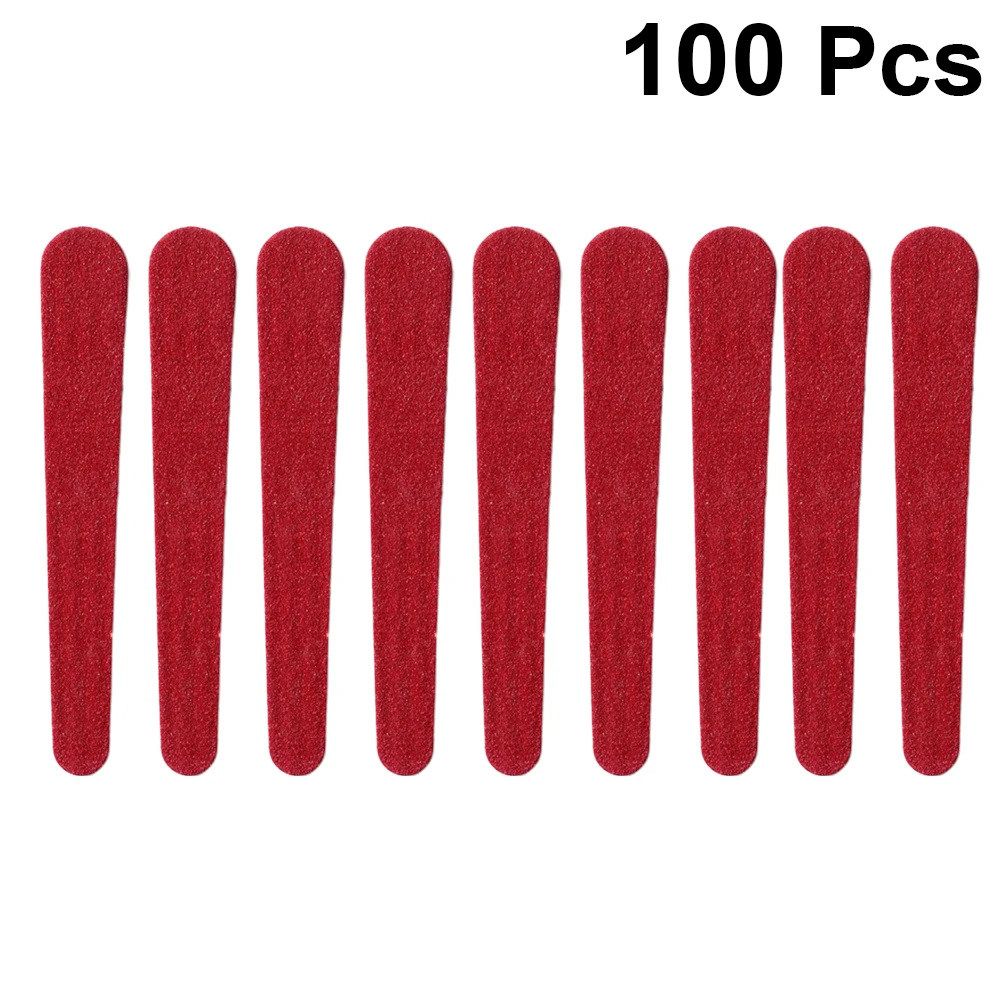 

100Pcs Nail Art Tool High Quality Nail Files for Home Or Salon Use Fine Grit Sanding Blocks for Shaping Polishing Natural and