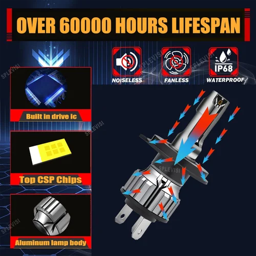 Imagen 2 del producto Faro LED de alta rendimiento con mejor visibilidad de señal nocturna para Mazda 2 (DE DH3) 2015 2014 2013 2012 2011 2010 2009 2008 2007