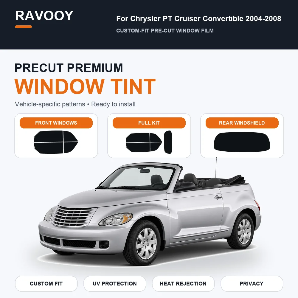 premium-precut-window-tint-kit-front-rear-windows-for-chrysler-pt-cruiser-convertible-2004-2008-complete-set-nano-ceramic-film