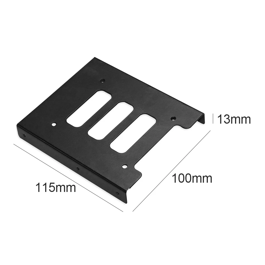 

Кронштейн-адаптер для жесткого диска 2,5 дюйма SSD/HDD на 3,5 дюйма, док-станция для офисного компьютера, компьютерные принадлежности