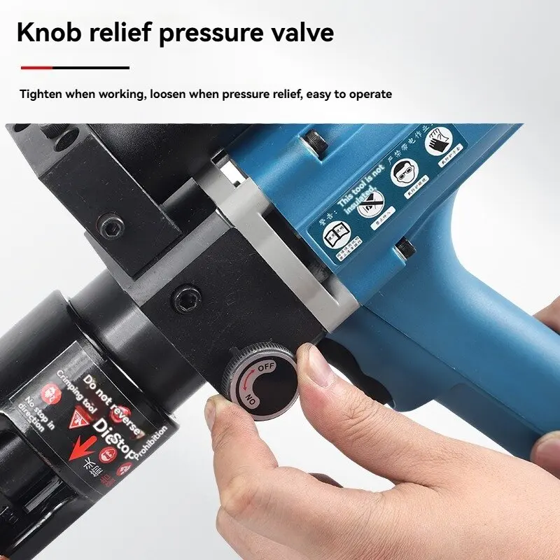 

Plug-in Hydraulic Pliers YZ240A Electric Crimping Pliers Terminal Portable Crimping Pliers Electrician Pliers Crimping Tool