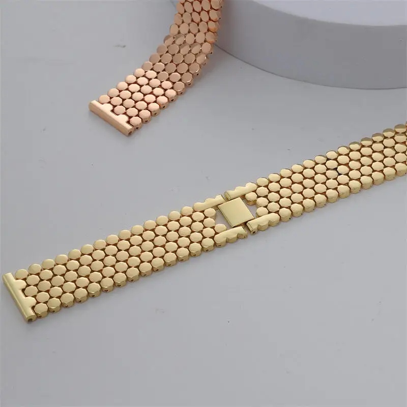 Pulseira de metal em escala de peixe, 22mm, para oneplus watch 3 2 2r/oneplus 46mm, pulseira correa para oppo watch x x2 4 pro, pulseira de aço inoxidável