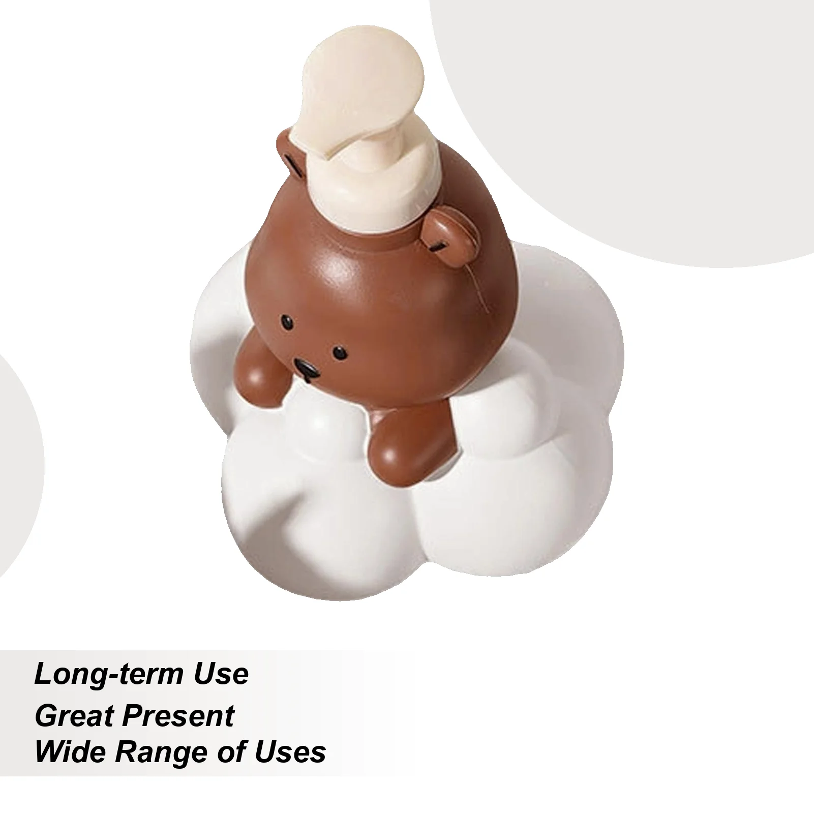 

Дезинфицирующее средство для рук в форме медведя, дозатор мыла для ванной комнаты, дозатор мыла в форме медведя, многоразовая бутылка с насосом для общежития, кухонная стойка