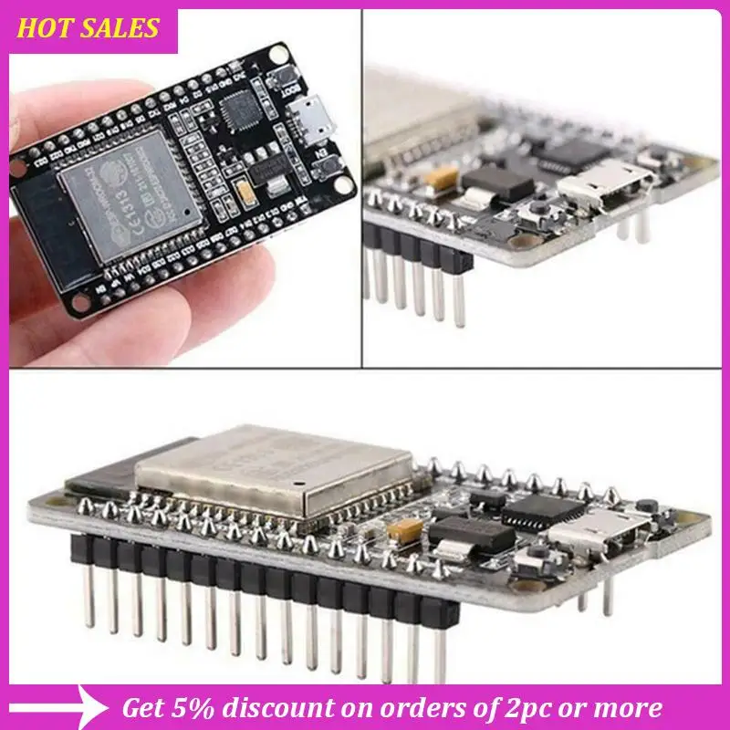 

10X новая версия макетной платы ESP32 CH9102X Wi-Fi + Bluetooth со сверхнизким энергопотреблением, двухъядерный ESP-32 ESP-32S, резиновая