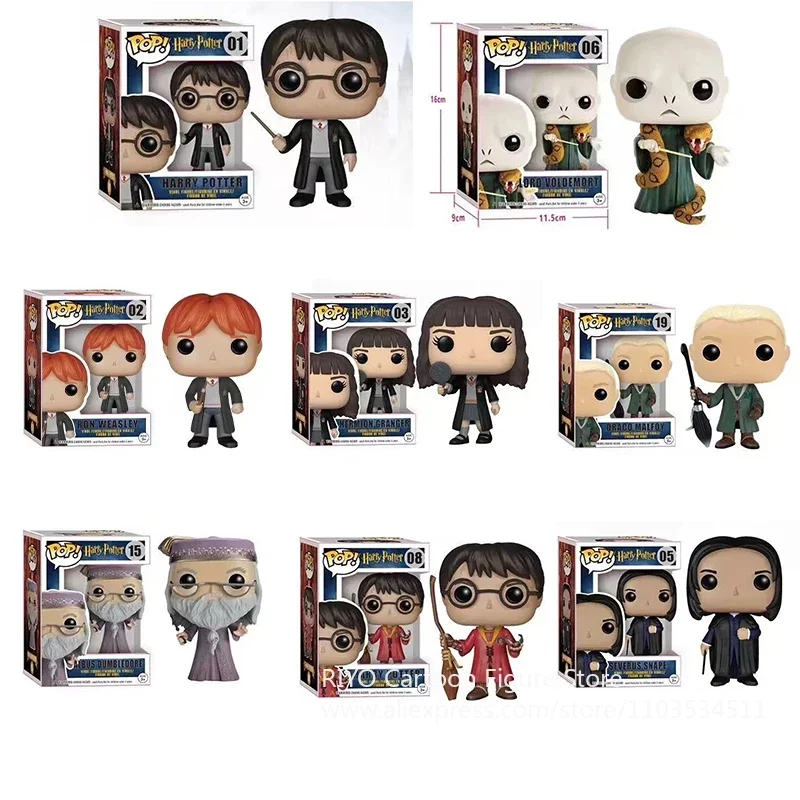 3 قطعة Funko POP شخصيات عشوائية الديكور الحلي عمل الشكل جمع لعبة مجسمة للأطفال عيد ميلاد اللعب هدايا عيد الميلاد