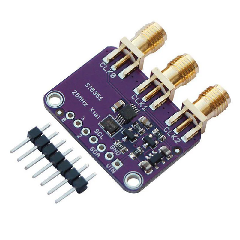 【Flash Sale】4X Si5351a I2C 25Mhz Clock Generator Breakout Board 8Khz To 160Mhz For Arduino D9I2