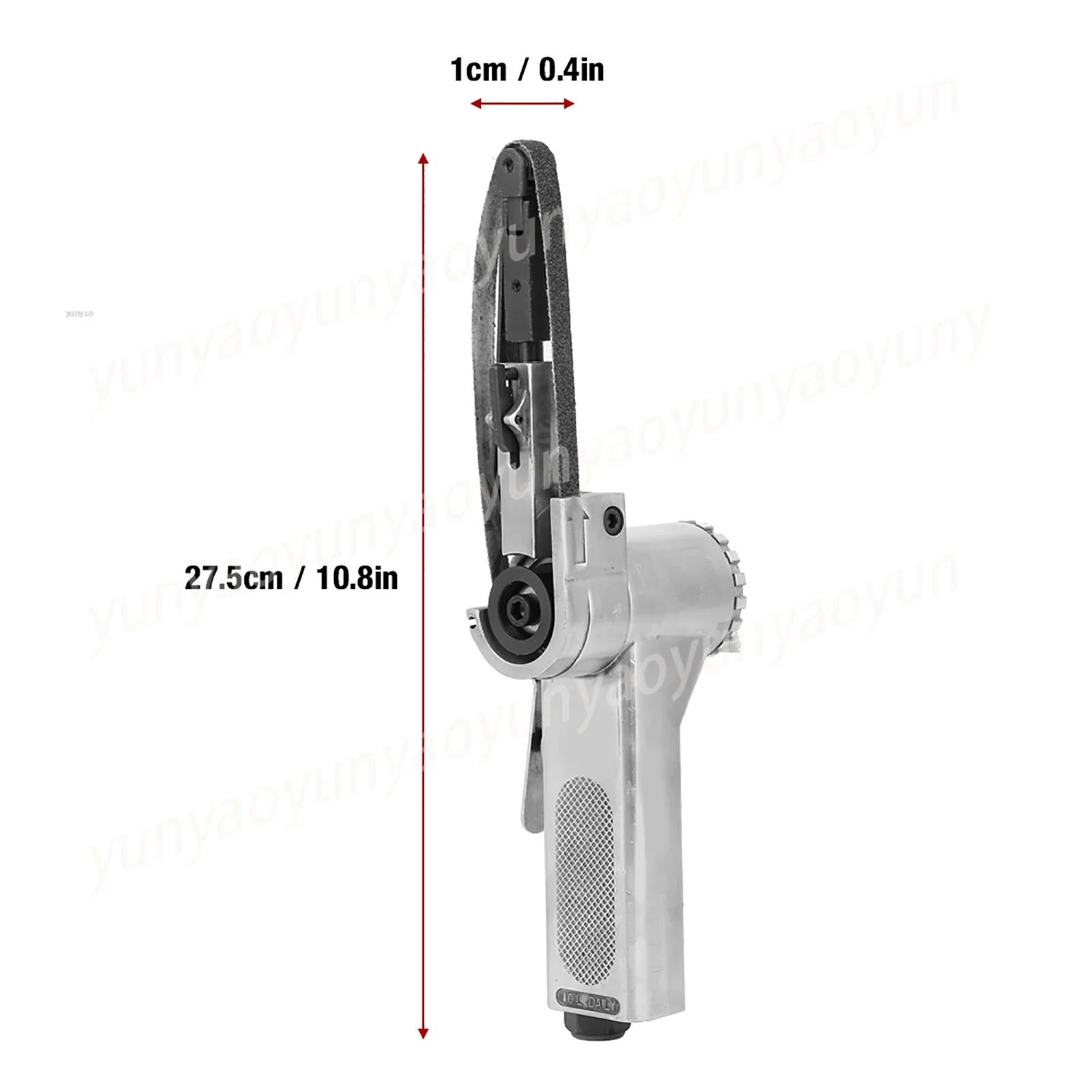 16000rpm 10x330mm 20x520mm Air Belt Sander Pneumatic Polishing Grinder Industrial Surface Sanding Tool