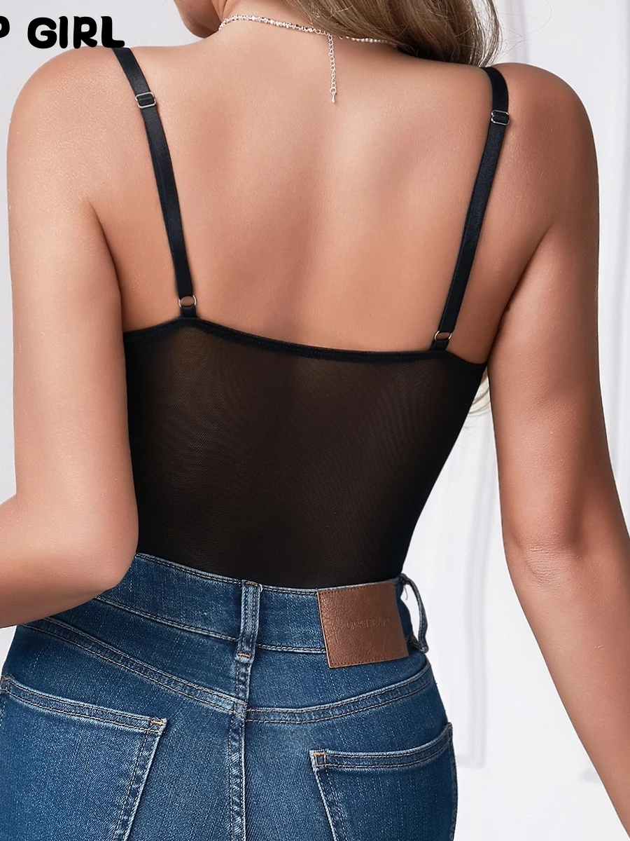 Body sexy con reggicalze in pizzo, tuta con cinturino dimagrante, pantaloni a vita alta, tessuto in poliestere, pendolare, stagione autunnale