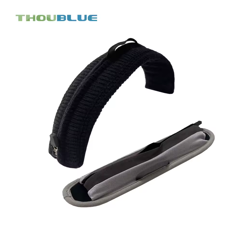 THOUBLUE – bandeau de remplacement pour écouteurs, housse de coussin à fermeture éclair pour HyperX Cloud 1,2,Core,Alpha,Alpha S,Mix,Silver,Revolver S