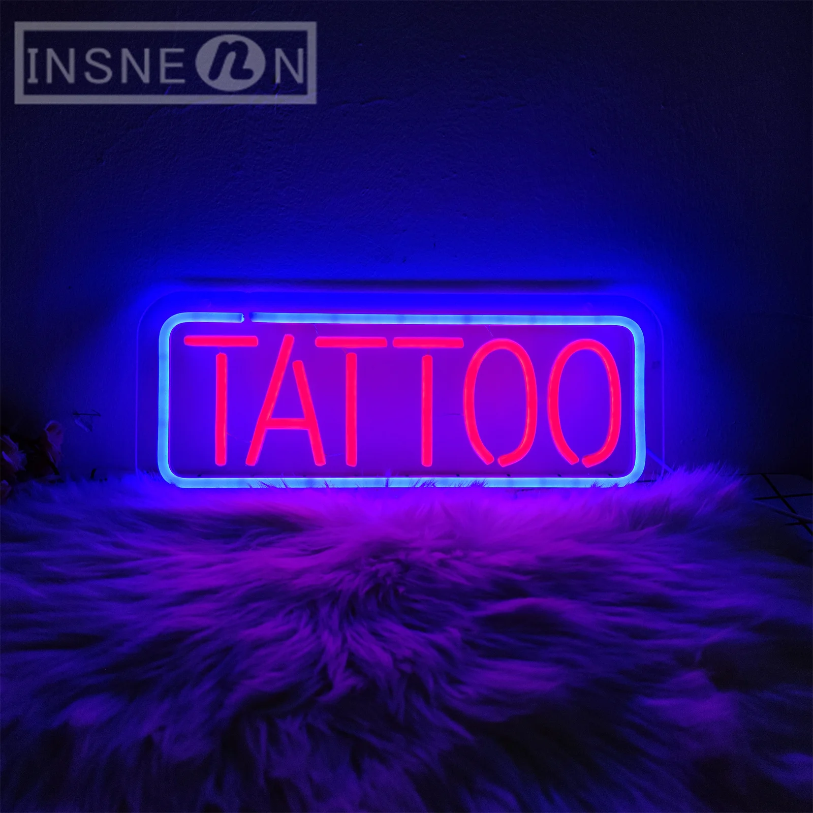 Tattoo Neon-LED-Schild Studio Geschäft Neon-Leuchtschild TATTOO Store Heim Zimmer Wandkunst Dekoration für Wandbehang Leuchtreklame