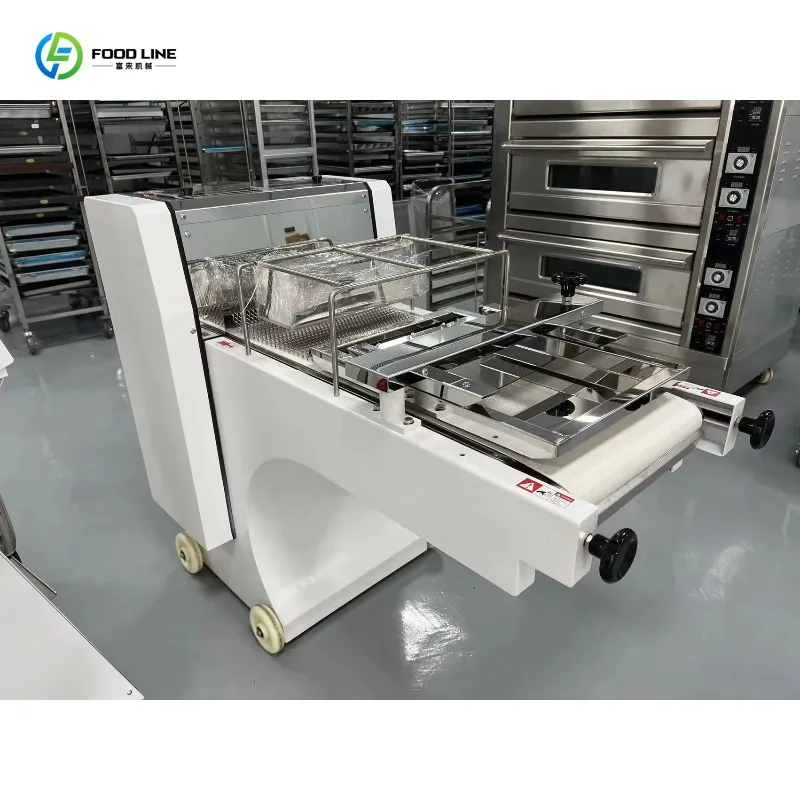 Customized Automatic Toaster Machine 24 Slices Toast Per Minute High Efficiency Commercial Baking Equipment