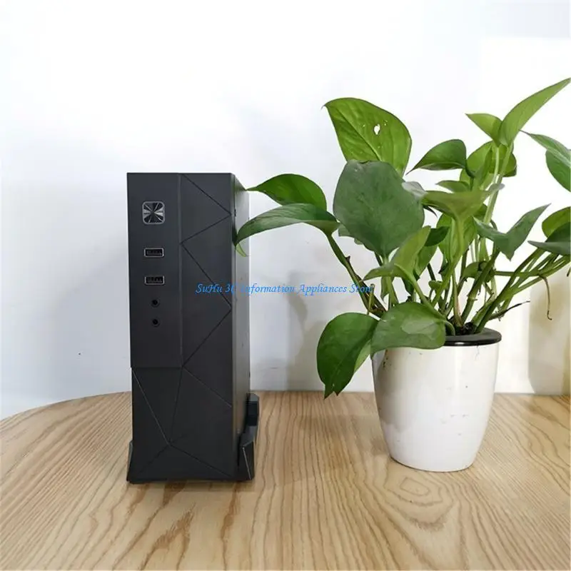 

A01 Small Computer Case Stand Pad Enhances Cooling Case Foot Pad Chassis Support Feet for Desktop PC Adjustable Height